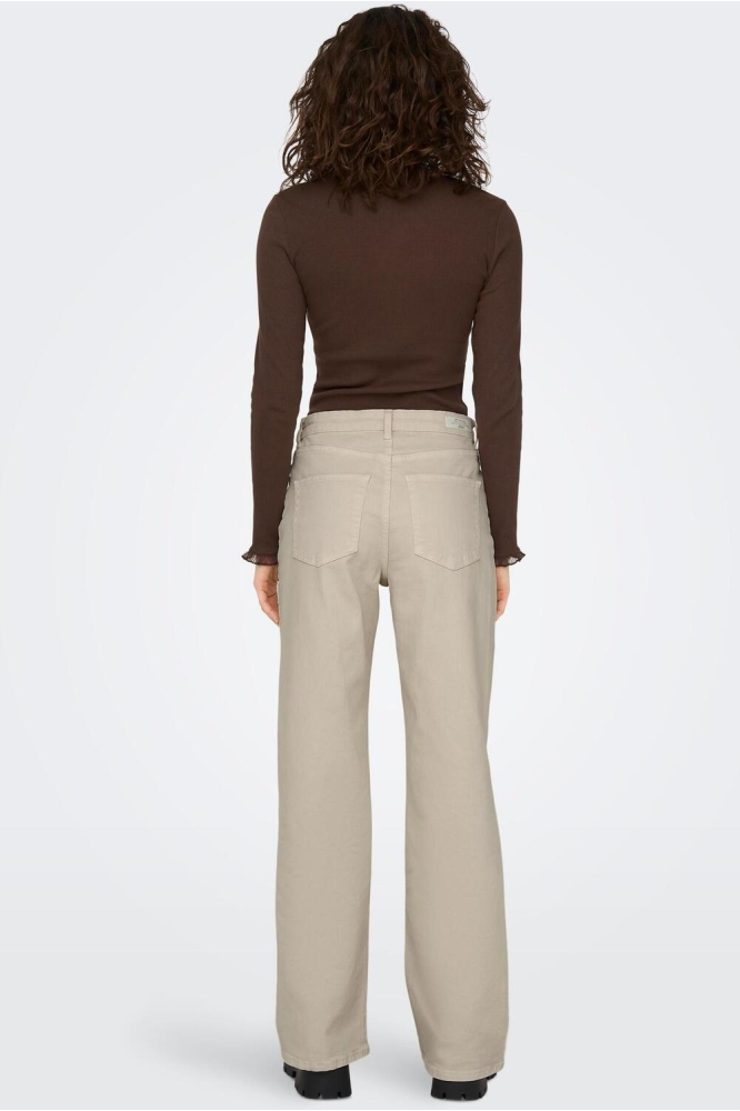 ONLJUICY HW WIDE LEG DNM REA NOOS 15288219 ECRU